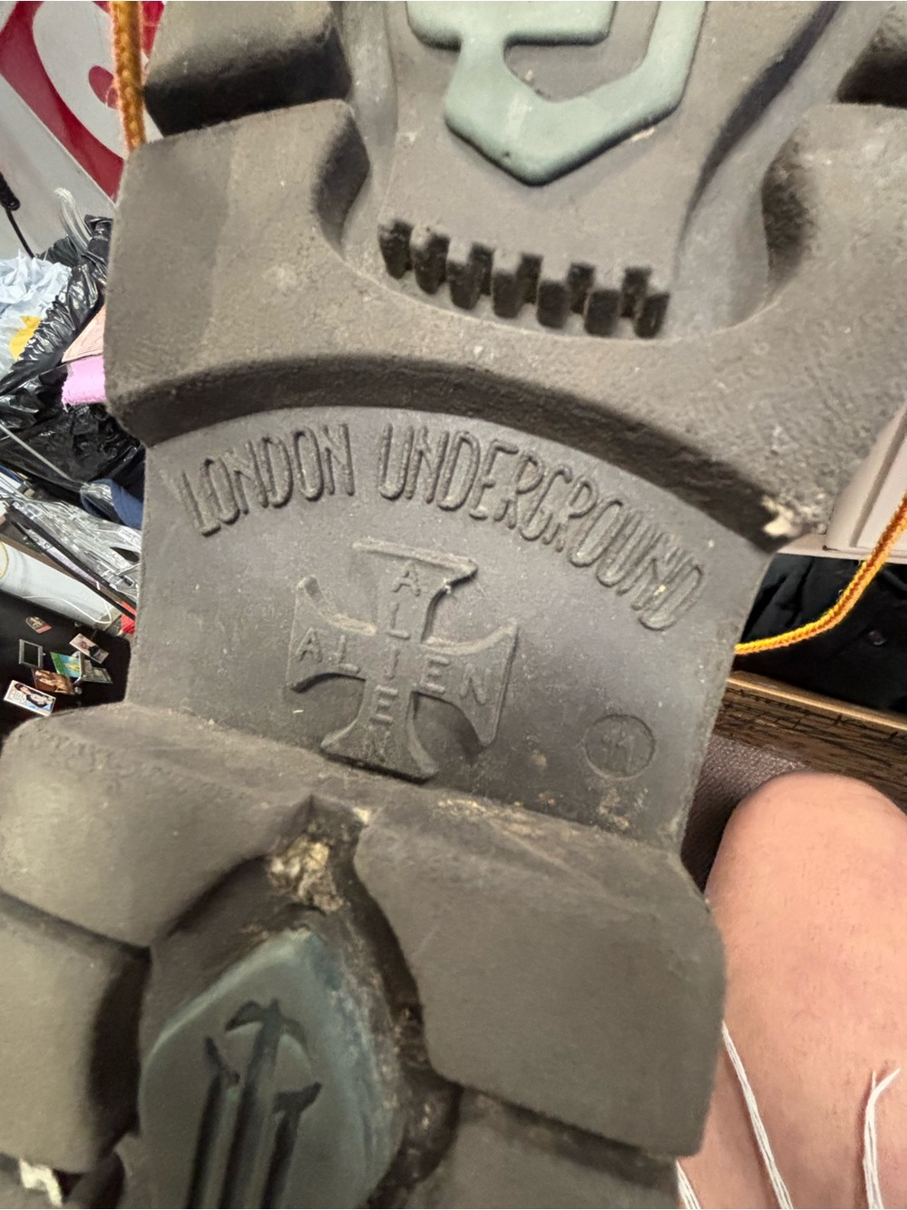 London Underground Alien Y2K  Boots - Picture 8 of 8